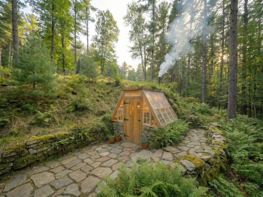 Earth-Sheltered Guest House guide